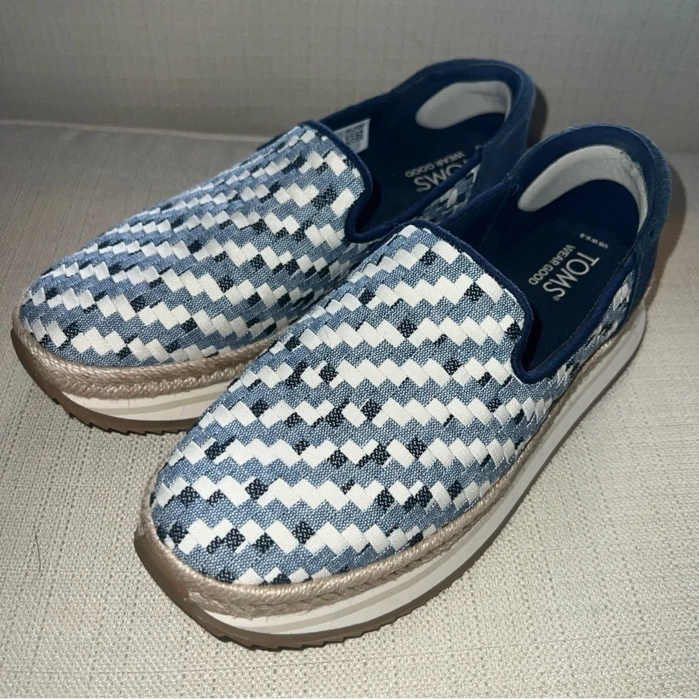 Tom’s Jocely Espadrille Sneaker (Women) Size 6.5M